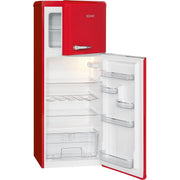 Bomann DA - Kühlschrank Retro-Doppeltür-Kühlgerät DTR 353.1 rt 55cm,208L