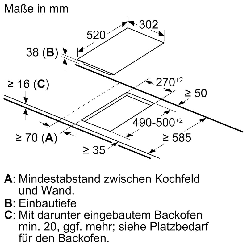 Siemens - Kochfeld EB-Autark-Kochfeld ET375FFP1E iQ300
