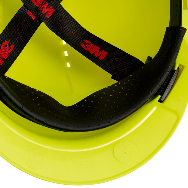 3M - Schutzhelm G3000 UV G30CUV neongrün, belüftet − 20 Stück