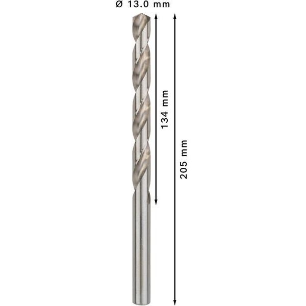 Bosch - Bohrer PRO Metal HSS-G 2608596835 Spiralbohrer 13 x