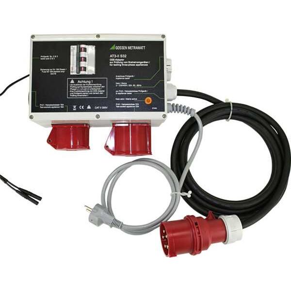 Gossen Metrawatt - Zubehör/Ersatzteile für Prüf- und Messgeräte (Elektro) Adapter für aktive und AT3-II S32 passive Prüfung