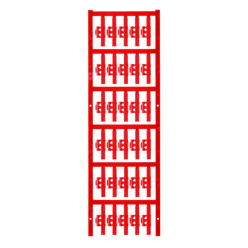 Weidmüller - Kabelmarkierungssystem Leitermarkierer SFC 1/30 NEUTRAL RT 30x5,8mm,rot − 150 Stück