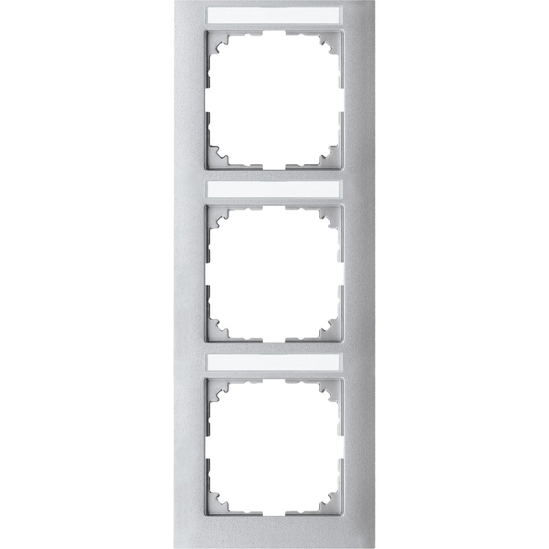 Merten - Abdeckrahmen Rahmen 3-fach MEG4032-3660 aluminium