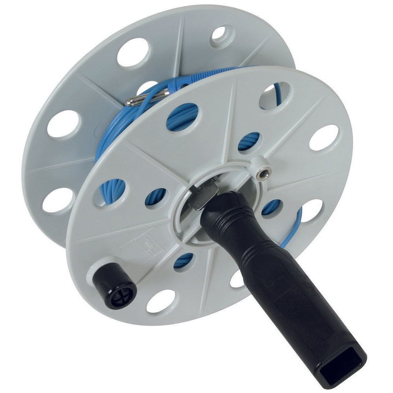DEHN - Zubehör/Ersatzteile für Erdung und Blitzschutz Drahthaspel DHK40BSML0.75L50MBL 50m, 0,75qmm, blau