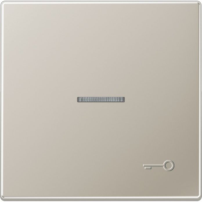 Jung - Abdeckung/Bedienelement für Installationsschalterprogramme Wippe geprägtes Symbol ES 2990 KO5 TP Tür edelstahl