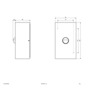 EVN Lichttechnik - Decken-/Wandleuchte LED-Wandleuchte IP65 C65152502RES 3000K Sensor