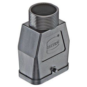 Harting - Gehäuse für Rechtecksteckverbinder Tüllengehäuse 09120080429 Han-Compact − 10 Stück