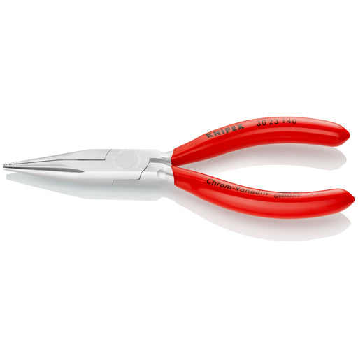Knipex - Flachzange Langbeckzange 30 23 140 verchromt, 140mm