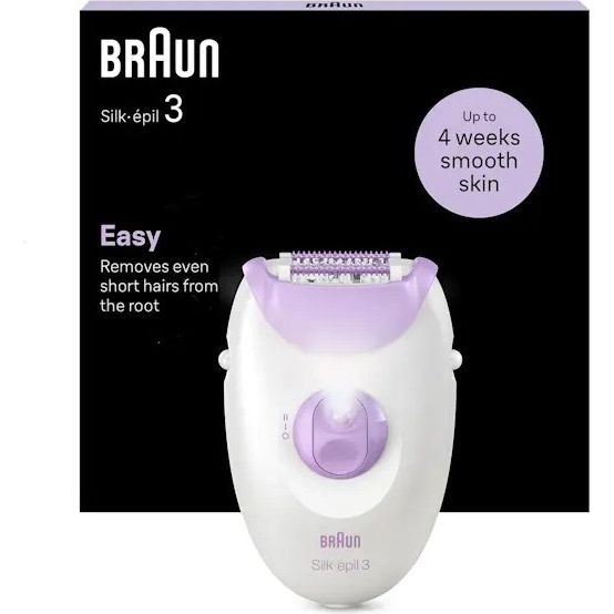 BRAUN - Epiliergerät Epilierer 3-000 Silk-epil 3