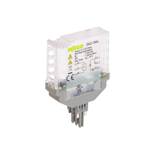 WAGO - Bauelementestecker Solid-State-Relaismodul 2042-7604 DC 24 V