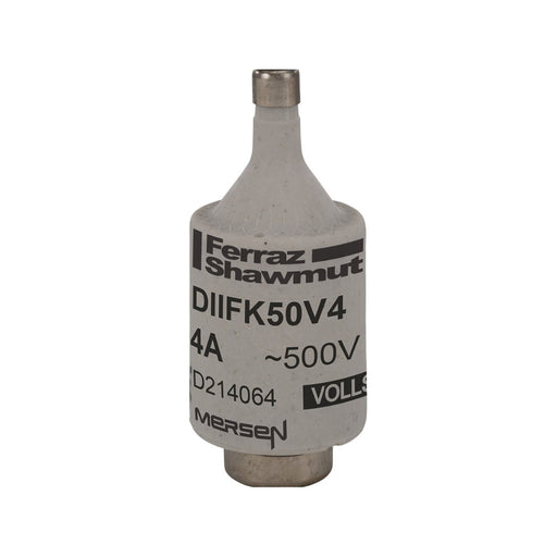 Mersen - D-Sicherungseinsatz DIIFK50V4 DII flink 4A/500V − 25 Stück