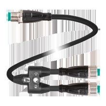 Pepperl+Fuchs Fabrik - Passiver Sensor-/Aktor-Verteiler (mit Leitung) Y-Verbindungskabel V1-G-1,5/0,#70175217 − 1 Stück