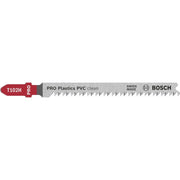 Bosch - Stichsägeblatt PRO Plastics PVC clean 2608667445 T102H Stichsägeblatt