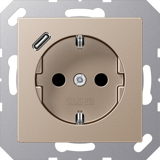 Jung - Steckdose SCHUKO Steckdose A 1520-18 C CH mit USB Typ C