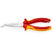Knipex - Flachzange Flachrundzange 26 200 T BK − 1 Stück