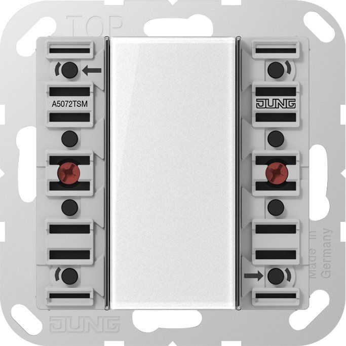 Jung - Bussystem-Tastsensor KNX Tastsensor-Modul A 5072 TSM Standard, 2fach − 1 Stück