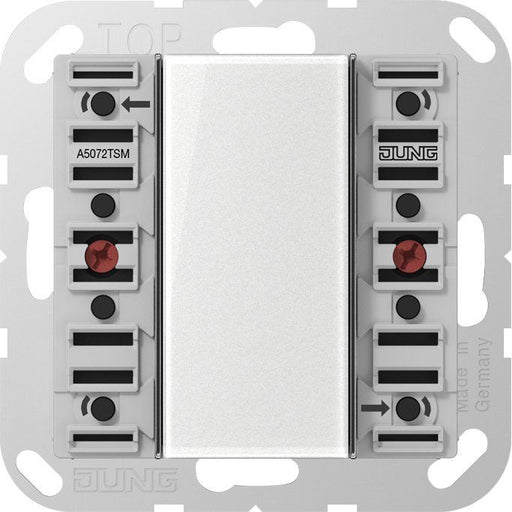 Jung - Bussystem-Tastsensor KNX Tastsensor-Modul A 5072 TSM Standard, 2fach − 1 Stück