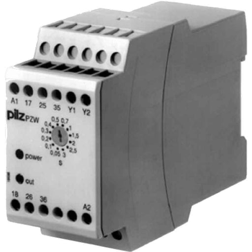 Pilz - Zeitrelais Zeitrelais wischend PZW 3 #774044 110-120VAC 1n/o 2n/c − 1 Stück by Pilz
