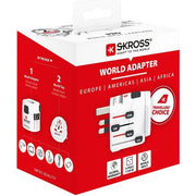 Skross - Zubehör/Ersatzteile für Unterhaltungselektronik PRO World Adapter 61260 USB,ws