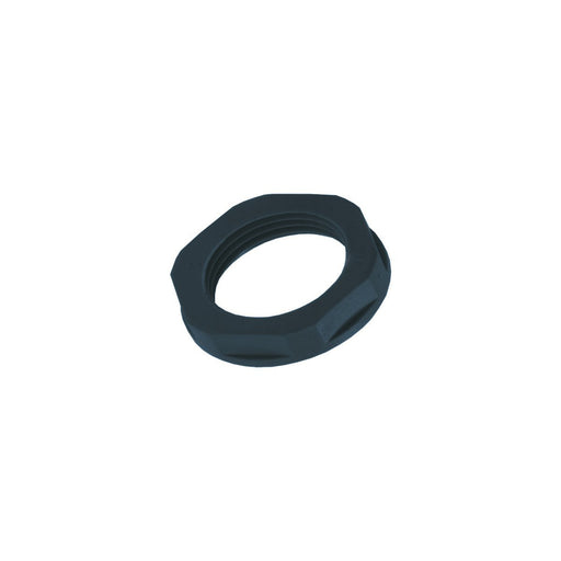 Lapp Zubehör - Gegenmutter für Kabelverschraubung SKINTOP GMP-HF-M 25X1,5 53119235 RAL 9005 BK − 100 Stück