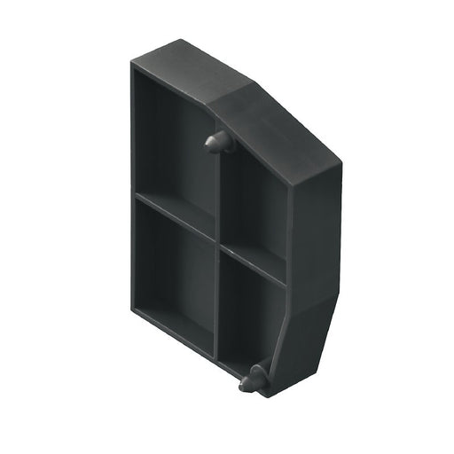 Weidmüller - Abschluss- und Zwischenplatte für Reihenklemme Abschlussplatte DP WGK 16 BK BX 40mmx5.5mm − 50 Stück