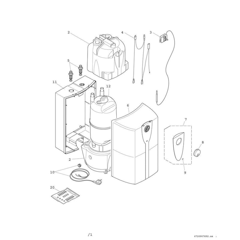 Bosch Thermotechnik - Warmwasserspeicher elektrisch Kleinspeicher TR2500TO 10 T 10L Untertisch