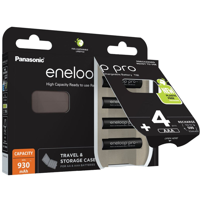 Hückmann - Akku Micro AAA eneloop pro BK-4HCDEC4BE(VE4) 930mAh