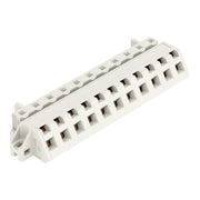 WAGO - Kabelsteckverbinder für Leiterplattensteckverbinder 1-Leiter Federleiste 721-341/031-000 CAGECLAMP 2,5mm²,lgr − 10 Stück