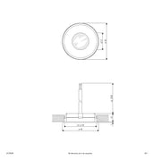 EVN Lichttechnik - Bodeneinbauleuchte LED-Bodenleuchte IP67 L67100640 4000K 12V