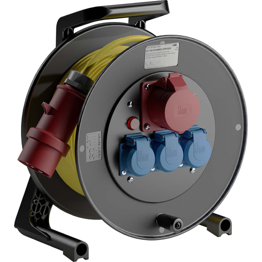 Schill - Kabeltrommel Spezialgummi-Kabeltrommel GT 310C516MD325PU525 m. Steckd. und Kabel