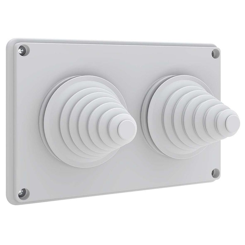 ABN - Einführungsflansch für Kleingehäuse/Schaltschrank Kabelstutzen NKT26 2x73mm