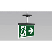 RP-Technik - Sicherheitsleuchte LED-Rettungszeichenleuchte AXEP401SC-AZ EB 1h, SC, anthr