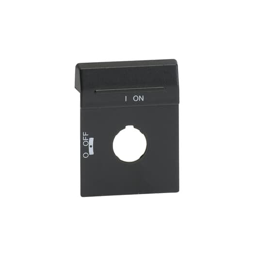 ABB Stotz S&J - Zubehör/Ersatzteile für Niederspannungs-Schalttechnik Blanco-Schild OPBS1 sw OH1_OH3_ Griffe
