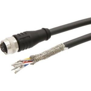 Ipf Electronic - Konfektioniertes Sensor-Aktor-Kabel Anschlussleitung, 20m, M12 VKB05A25 Dose 8polig gerade