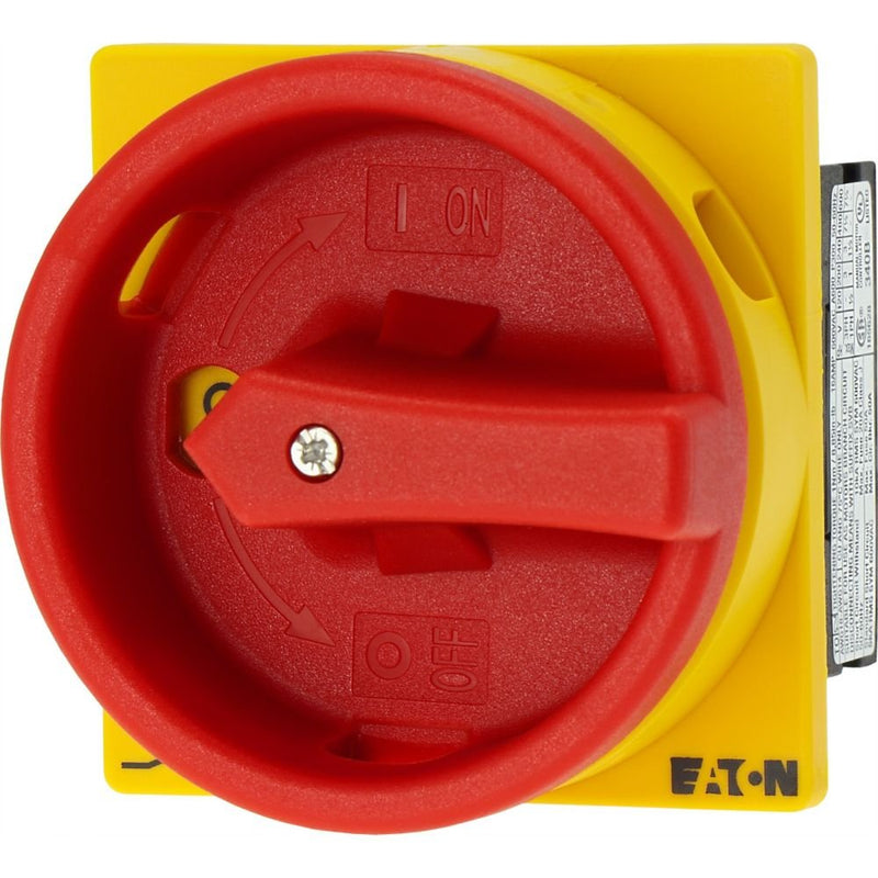 Eaton - Lasttrennschalter Hauptschalter 2polig 20A T0-1-102/E/SVB Einbau Not-Aus