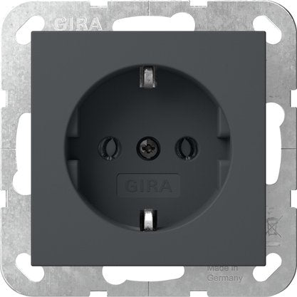 Gira - Steckdose 418828 Anthrazit