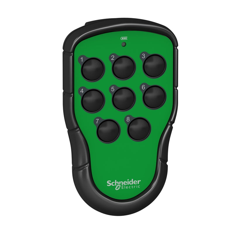 Schneider Electric - Zubehör/Ersatzteile für Befehlsgeräte Sender Pocket, 8 Tasten ZART08 einstufig, 2,4 GHz