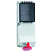 Bals Elektrotech - CEE-Steckdose abschaltbar, abgesichert (IEC 60309) Wandsteckdose abgesichert 15038 63A 5p 400V 6h IP44