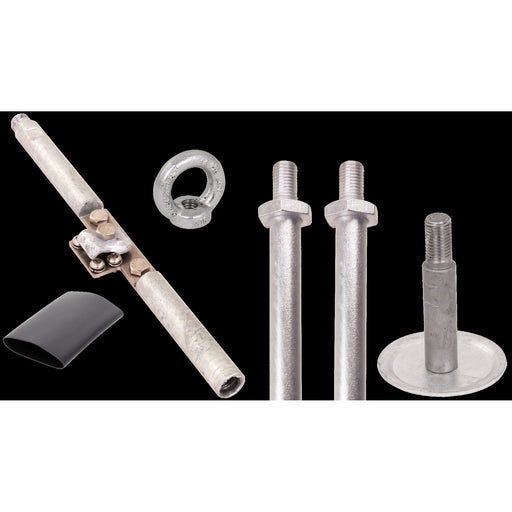 DEHN - Staberder/Tiefenerder Starter-Kit f. Tiefenerder SETSTARTERKIT#621090 schraubbar, 6 teilig