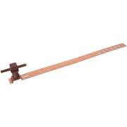 DEHN - Dachleitungshalter für Blitzschutz Dachleitungshalter DLHUS8H36L475BRGALCU UNIsnap Cu/K-braun