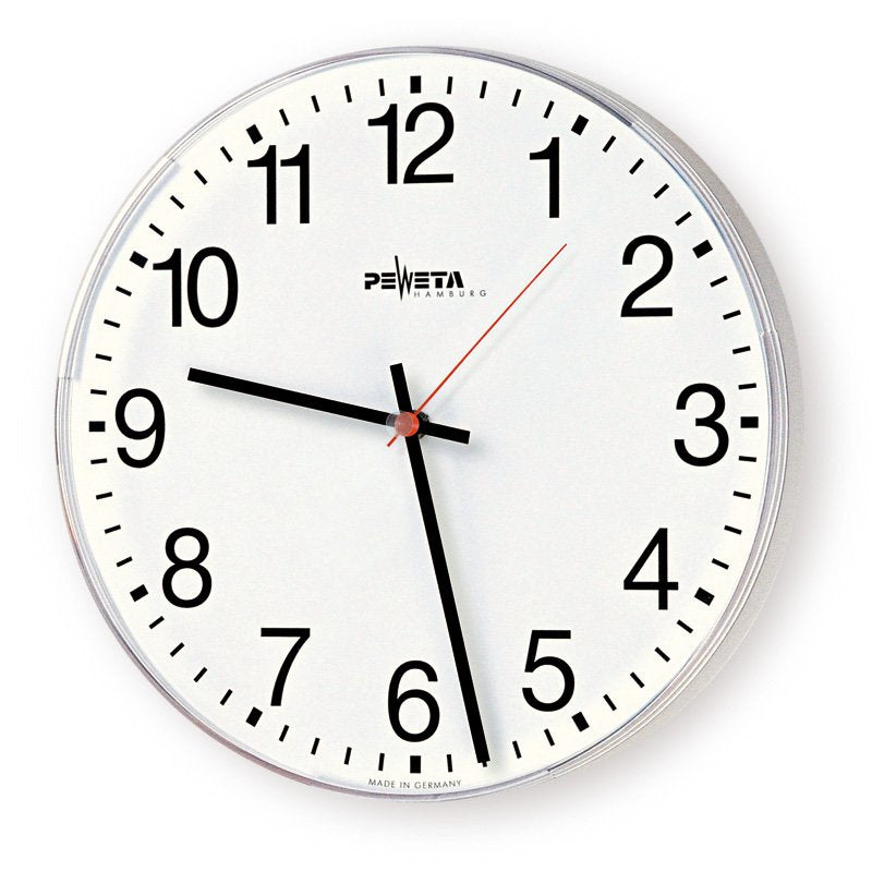 Peweta - Uhr Telegramm-Nebenuhr 81.270.211 DCFport24,D=265mm