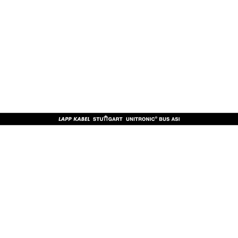 Lapp Kabel&Leitung - Daten- und Kommunikationskabel UNITRONIC BUS ASI LD (G) 2170372 BK 2x2.5