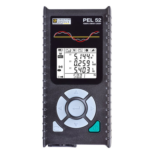 Chauvin Arnoux - Netz- und Leistungsanalysator Leistungs-Energierecorder PEL 52