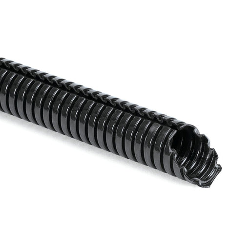 HellermannTyton - Kunststoff-Wellschlauch Kunststoffschlauch HG-ELWS12-PA6-BK(50) schwarz 50 m − 50 Meter