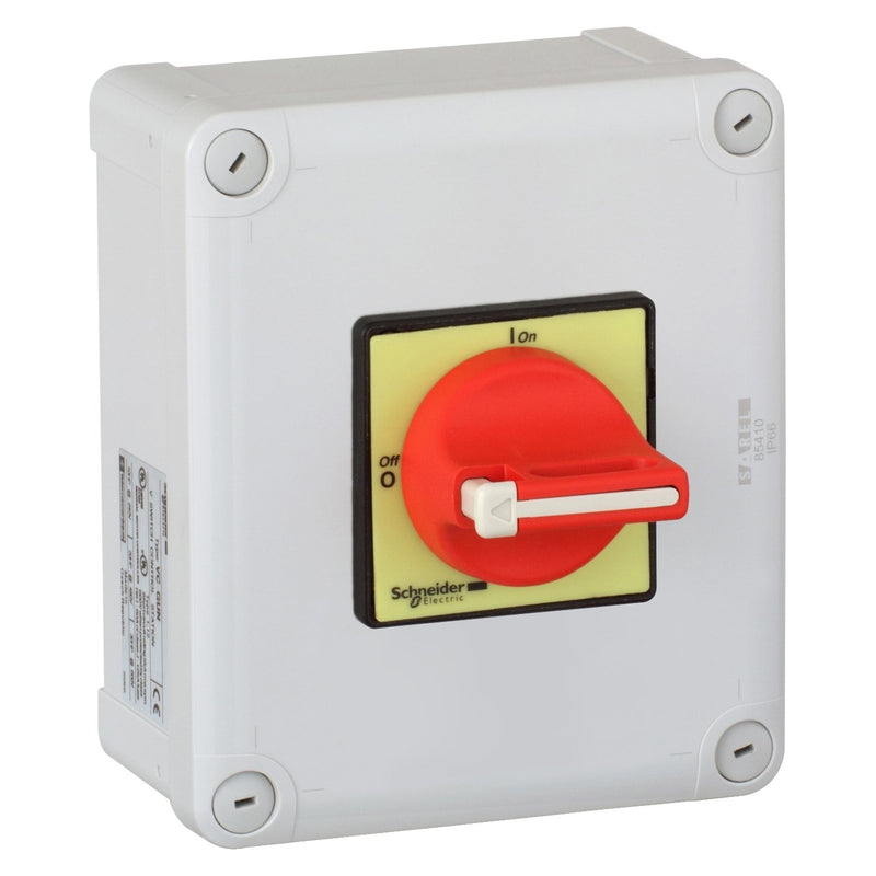 Schneider Electric - Lasttrennschalter Not-Aus-Hauptschalter VC1GUN 3p. 20A UL