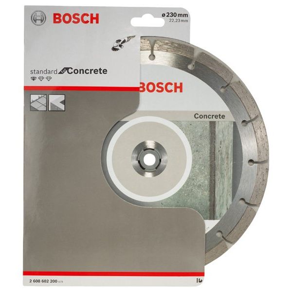 Bosch - Trenn-/Schleifscheibe Diamanttrennscheibe 2608602200 Standard for