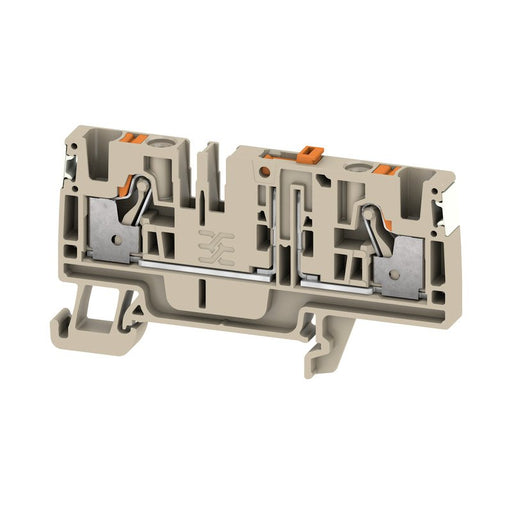 Weidmüller - Trenn- und Messtrenn-Reihenklemme Klemme ADT 4 2C DL PUSH IN, 4 mm² − 50 Stück