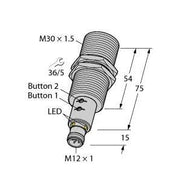 Turck - Ultraschall Taster Ultraschallsensor RU130U-EM #1610073  − 1 Stück