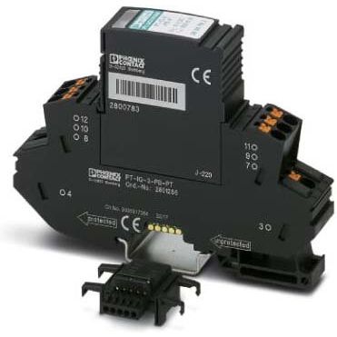 Phoenix Contact - Überspannungsableiter für Informations-/MSR-Technik Überspannungsschutz-Gerät PT-IQ-3-PB-PT für HF Anwendungen