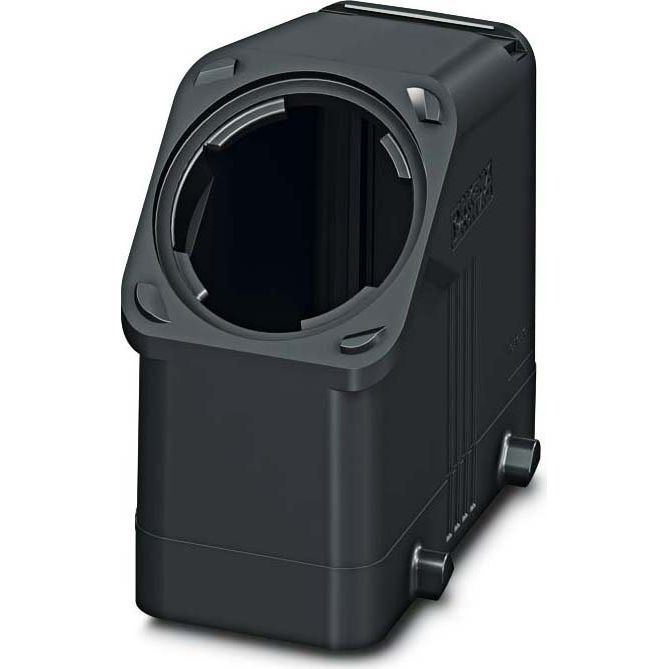 Phoenix Contact - Gehäuse für Rechtecksteckverbinder Tüllengehäuse HC-EVO-B16-HHFD-PLBK Kunststoff, H78mm